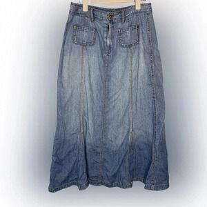 Chico’s Maxi Length Denim Skirt​
